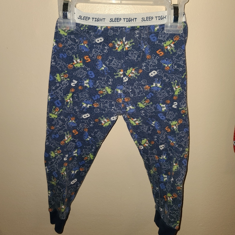 Cute frog basketball pj pants